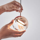 Modern Multi Head Glass Sphere LED Pendant Light for Restaurant and Home Decor