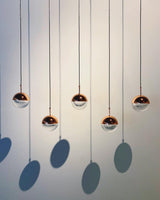Modern Multi Head Glass Sphere LED Pendant Light for Restaurant and Home Decor