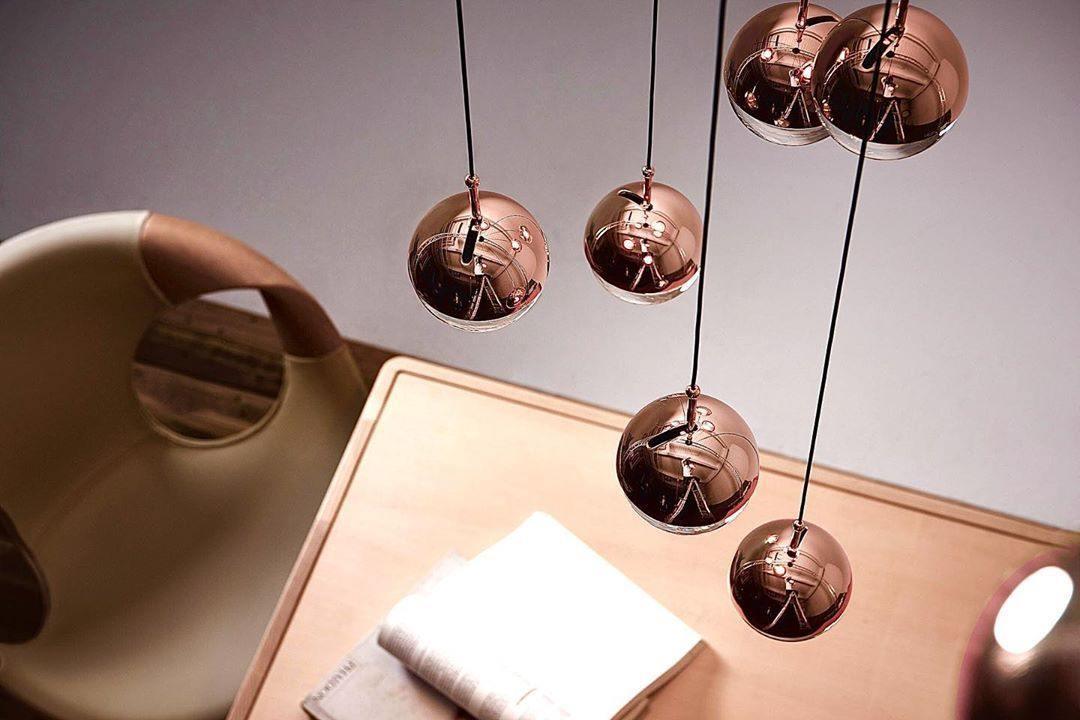 Modern Multi Head Glass Sphere LED Pendant Light for Restaurant and Home Decor