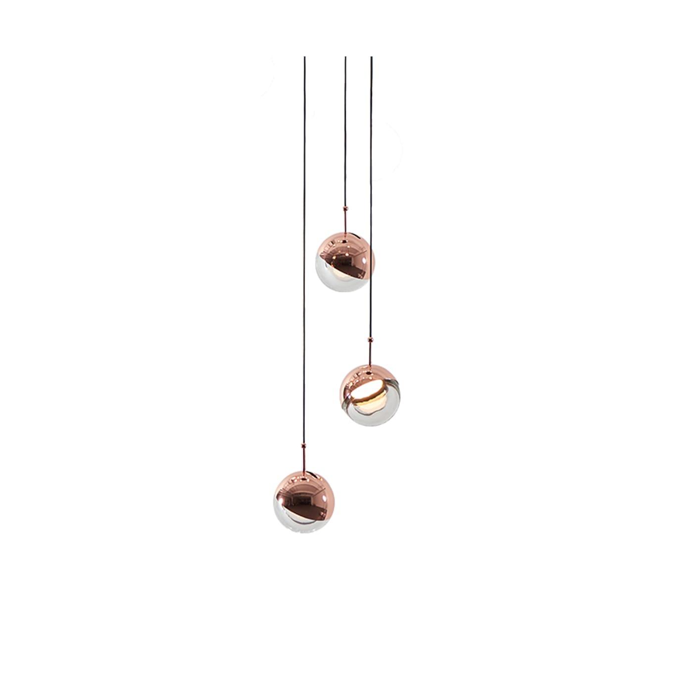 Modern Multi Head Glass Sphere LED Pendant Light for Restaurant and Home Decor