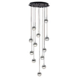 Modern Multi Head Glass Sphere LED Pendant Light for Restaurant and Home Decor