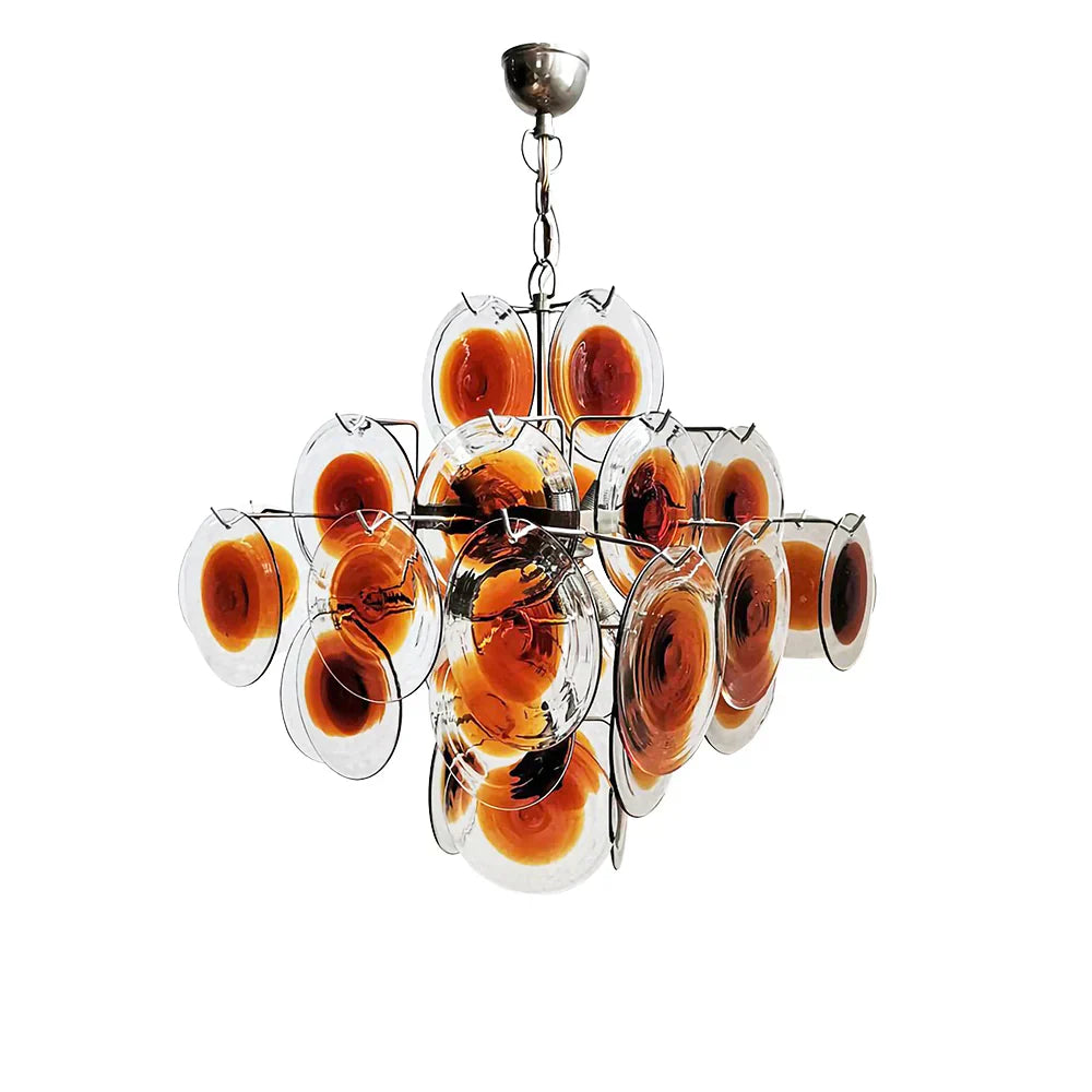 modern-murano-glass-disc-chandelier-with-orange-and-brown-hand-blown-accents