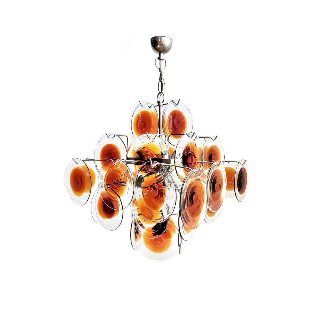 modern-murano-glass-disc-chandelier-with-orange-and-brown-hand-blown-accents