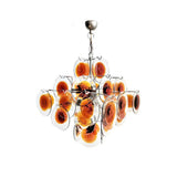 modern-murano-glass-disc-chandelier-with-orange-and-brown-hand-blown-accents