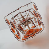 modern-murano-glass-disc-chandelier-with-orange-and-brown-hand-blown-accents