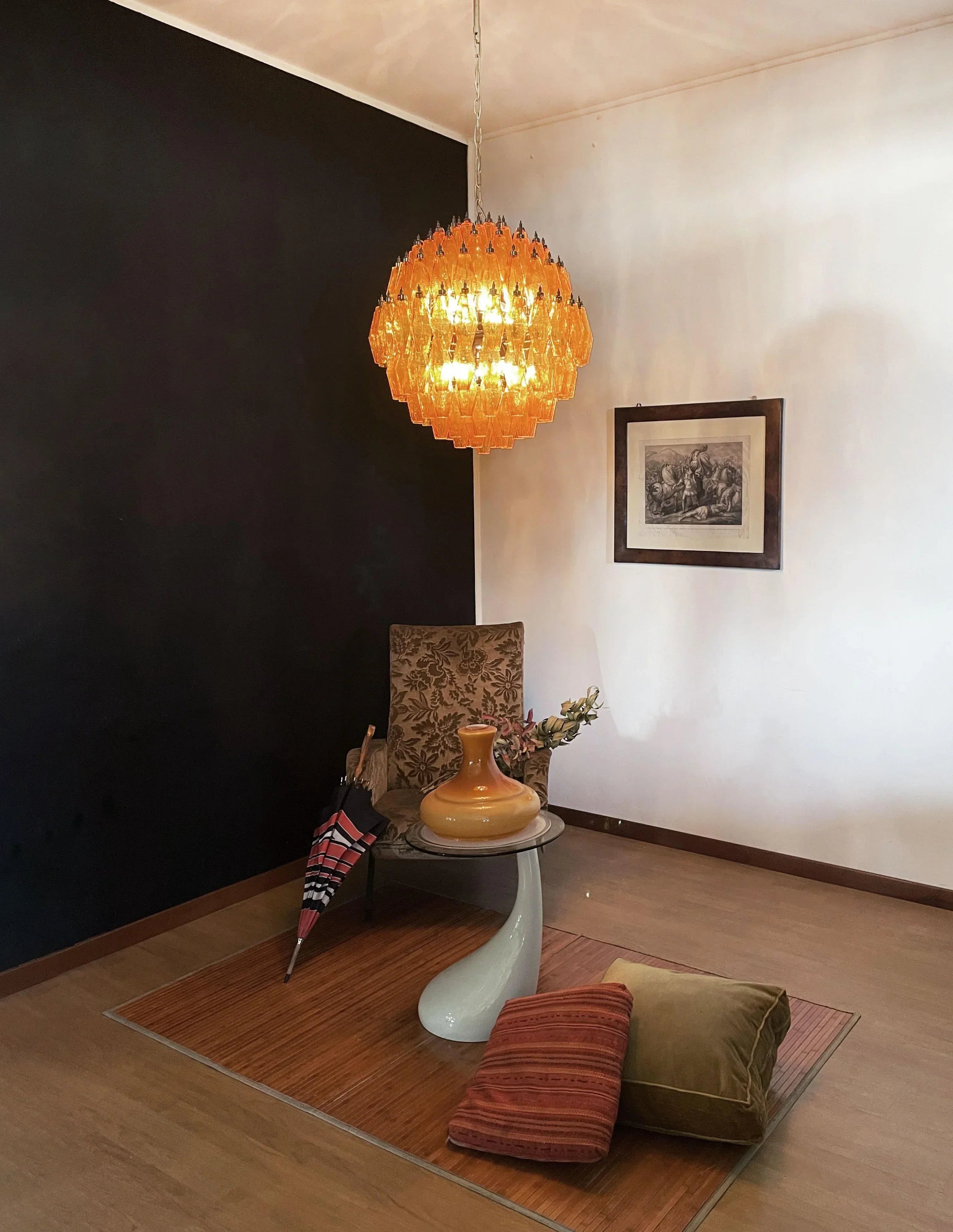 modern-murano-poliedri-amber-glass-spherical-chandelier-for-elegant-interior-lighting