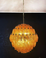 modern-murano-poliedri-amber-glass-spherical-chandelier-for-elegant-interior-lighting