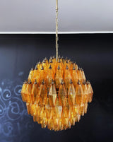 modern-murano-poliedri-amber-glass-spherical-chandelier-for-elegant-interior-lighting