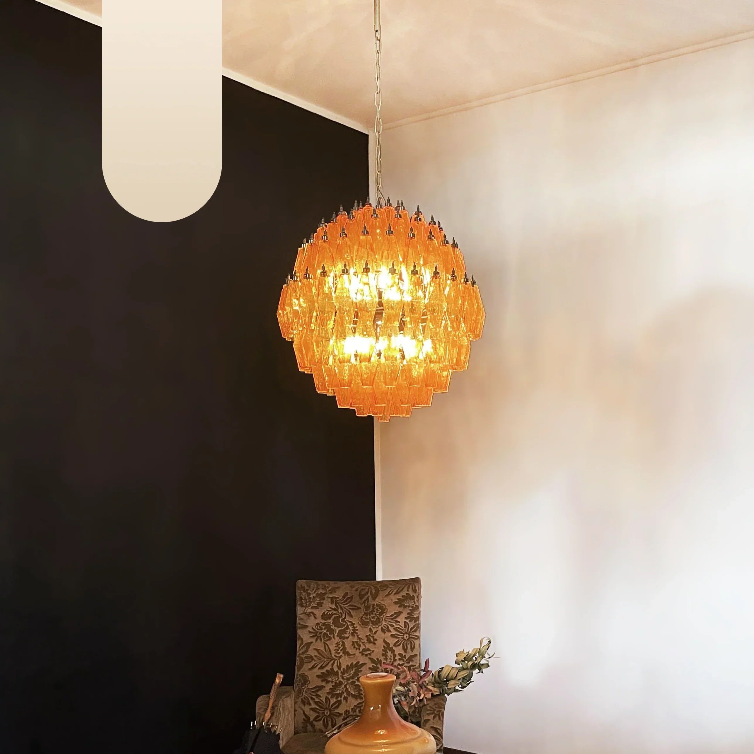 modern-murano-poliedri-amber-glass-spherical-chandelier-for-elegant-interior-lighting