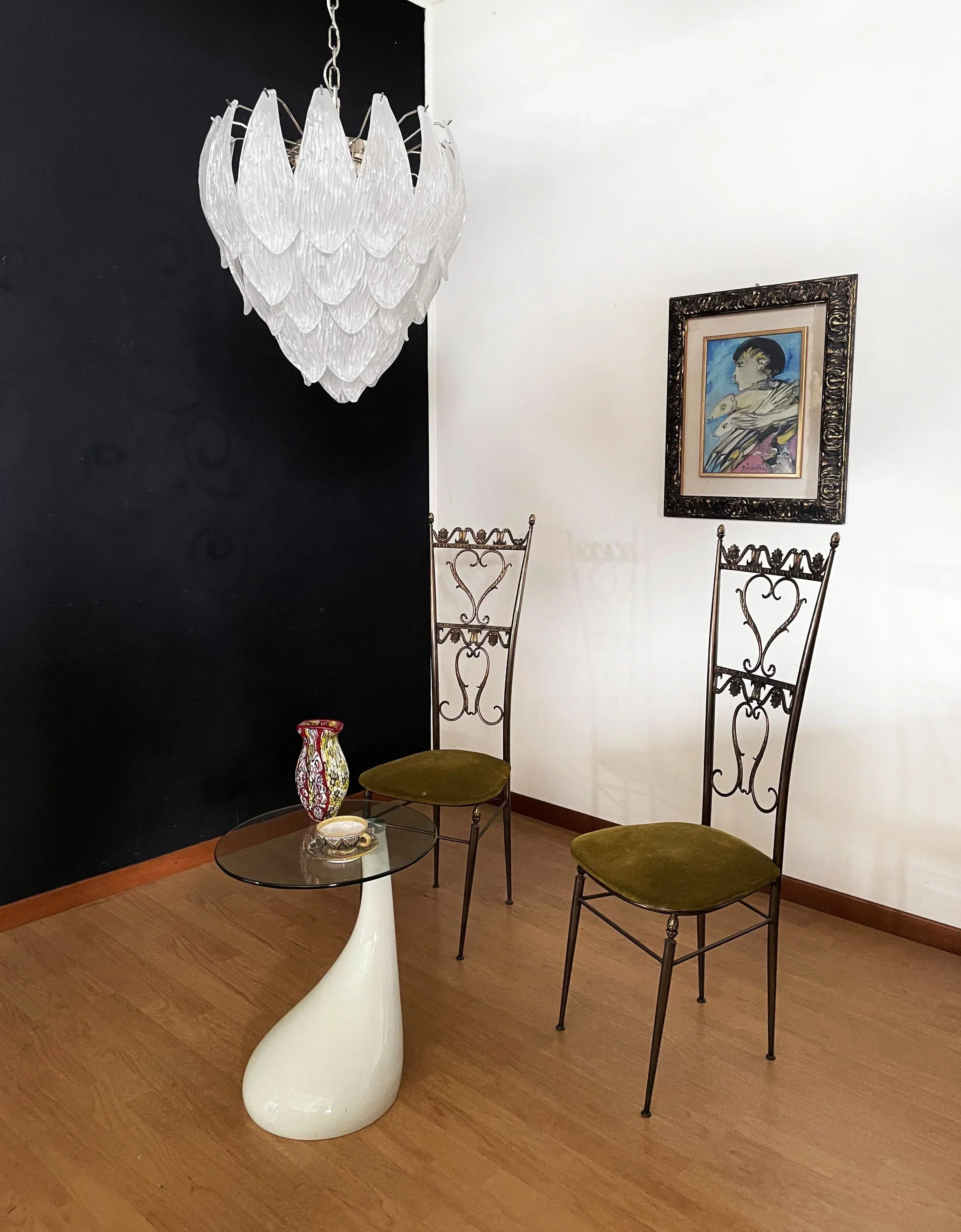 modern-murano-style-frosted-carved-glass-leaves-chandelier-elegant-hanging-light-fixture