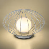 Modern Mushroom Cage LED Outdoor Lawn Lamp Waterproof Garden Landscape Pathway Light
