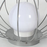 Modern Mushroom Cage LED Outdoor Lawn Lamp Waterproof Garden Landscape Pathway Light