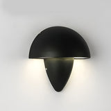 Modern Mushroom LED Outdoor Wall Sconce Waterproof Aluminum Garden Porch Light