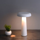 Modern Mushroom LED Table Lamp Dimmable Touch Control Tiltable USB Rechargeable Bedside Light