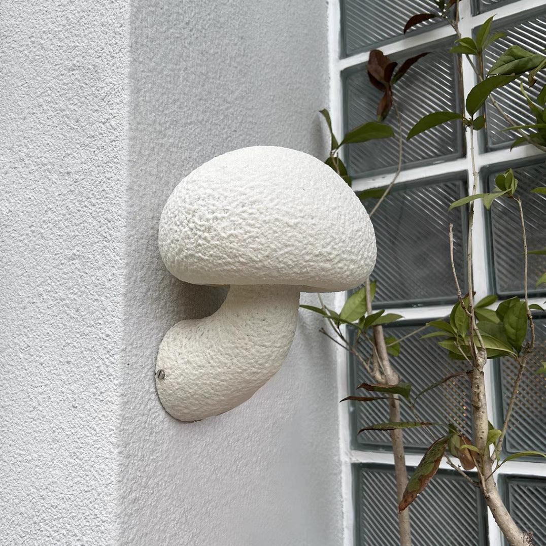 Modern Mushroom Resin Plug In Wall Lamp Sconce Lighting for Bedroom and Living Room