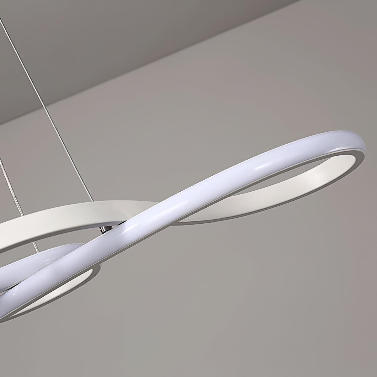 Modern Musical Note Integrated LED Pendant Light for Dining Room Kitchen Island and Living Space