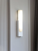 Modern Natural Alabaster LED Wall Lamp Stone Sconce for Interior Lighting