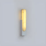 Modern Natural Alabaster LED Wall Lamp Stone Sconce for Interior Lighting