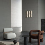Modern Natural Alabaster Stone Wall Sconce Set of Two Integrated LED Gold Wall Light