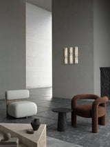 Modern Natural Alabaster Stone Wall Sconce Set of Two Integrated LED Gold Wall Light