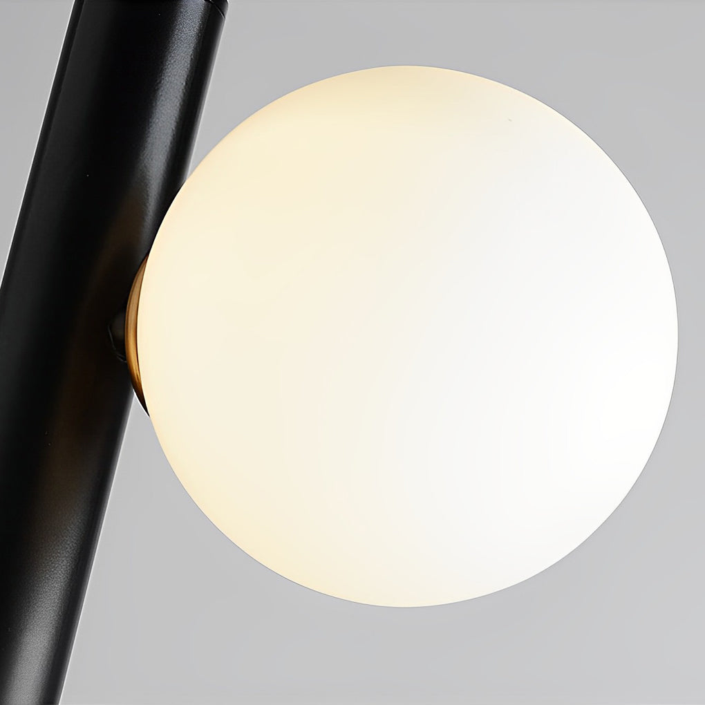 Modern Nordic 3 Glass Globe LED Pendant Light for Dining Room and Living Space