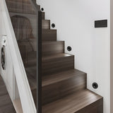 Modern Nordic 3W LED Recessed Wall Sconce with 360 Degree Rotation Adjustable Reading Light