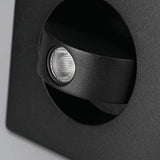 Modern Nordic 3W LED Recessed Wall Sconce with 360 Degree Rotation Adjustable Reading Light