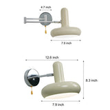 Modern Nordic Adjustable Glass Swing Arm Wall Sconce Dimmable Remote Control Lighting