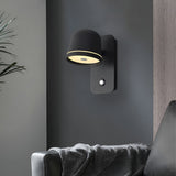 Modern Nordic Adjustable LED Wall Sconce with Stepless Dimming for Bedroom and Living Room
