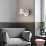 Modern Nordic Adjustable LED Wall Sconce with Stepless Dimming for Bedroom and Living Room