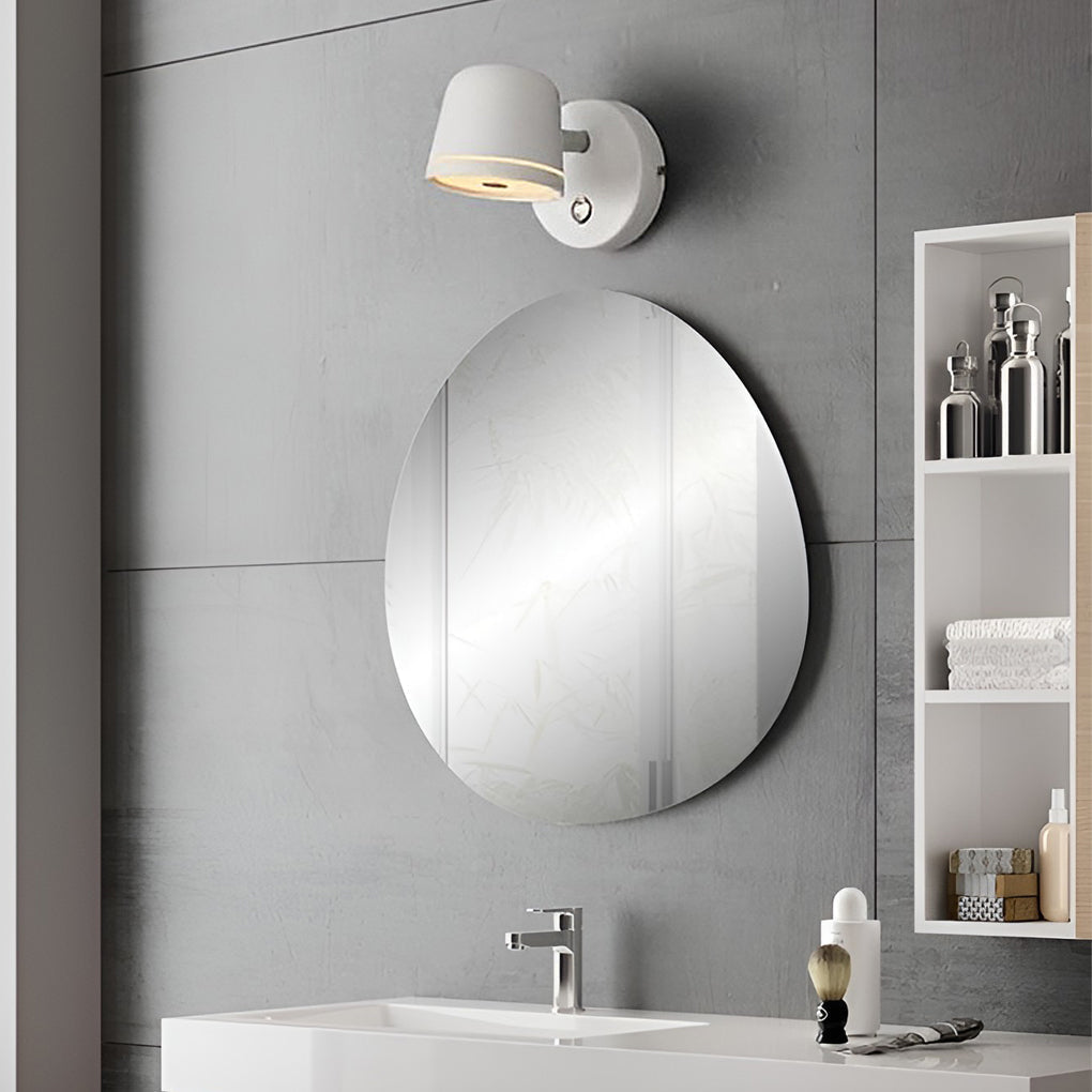Modern Nordic Adjustable LED Wall Sconce with Stepless Dimming for Bedroom and Living Room