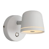 Modern Nordic Adjustable LED Wall Sconce with Stepless Dimming for Bedroom and Living Room