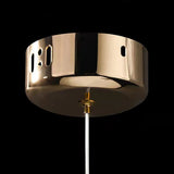 Modern Nordic Adjustable Mirror Ball LED Pendant Light with Acrylic Shade for Dining Room and Bedroom