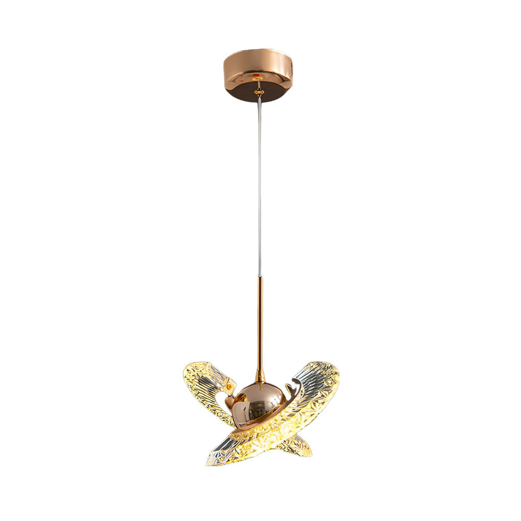 Modern Nordic Adjustable Mirror Ball LED Pendant Light with Acrylic Shade for Dining Room and Bedroom