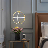 Modern Nordic Adjustable Ring LED Chandelier for Kitchen and Dining Room Pendant Lighting