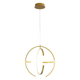 Modern Nordic Adjustable Ring LED Chandelier for Kitchen and Dining Room Pendant Lighting