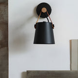 Modern Nordic Aluminum Plug In Wall Sconce Bedside Lamp for Living Room and Bedroom