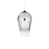 Modern Nordic Art Glass Gradient Pendant Light LED Hanging Fixture for Dining Room