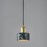 Modern Nordic Ceramic Pendant Light with Marble Stone Shade for Kitchen Island and Dining Room