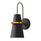 Modern Nordic Creative Iron Wall Sconce Plug in Lighting for Bedroom Living Room and Corridor