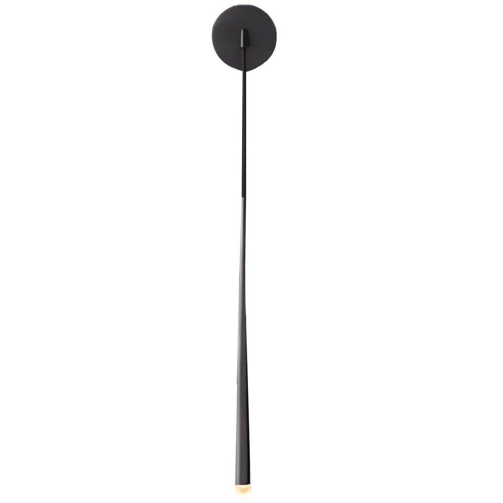 Modern Nordic Crystal LED Strip Wall Sconce Minimalist Gold Black Luxury Lighting