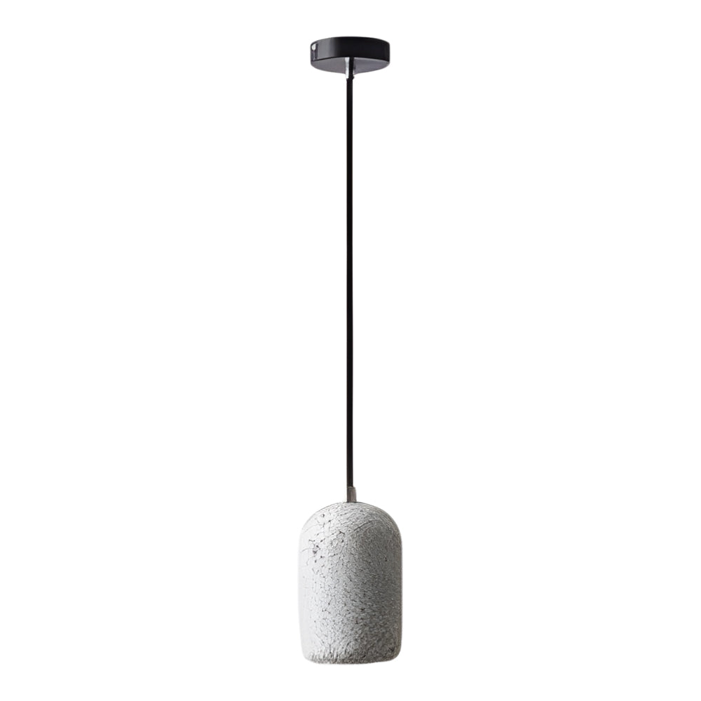 Modern Nordic Cylinder Cement Pendant Light LED Hanging Lamp for Kitchen Island and Dining Room
