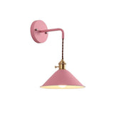 Modern Nordic Dome Wall Sconce Metal Painted LED Sidelight for Bedroom Living Room
