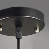 Modern Nordic Glass Bowl Pendant Light with Electroplated Metal Finish for Kitchen Island