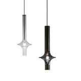 Modern Nordic Glass Pendant Light Adjustable Height LED Hanging Lamp for Living Room Kitchen and Entryway