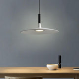 Modern Nordic LED Circular Disc Pendant Light for Kitchen and Dining Room
