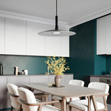 Modern Nordic LED Circular Disc Pendant Light for Kitchen and Dining Room