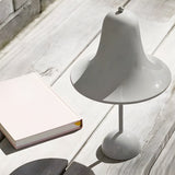 Modern Nordic LED Hat Table Lamp Dimmable Iron Desk Light for Bedroom and Living Room