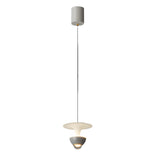 Modern Nordic LED Pendant Light with Integrated Spotlight 3 Step Dimming Hanging Ceiling Lamp