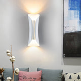 Modern Nordic LED Strip Wall Sconce Minimalist Linear Light Fixture for Living Room Bedroom Corridor